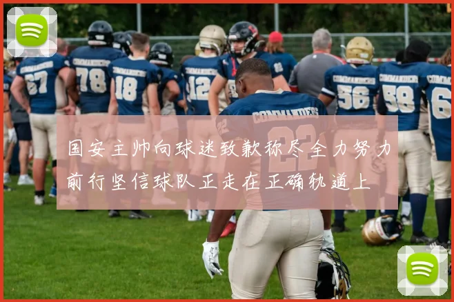 国安主帅向球迷致歉称尽全力努力前行坚信球队正走在正确轨道上